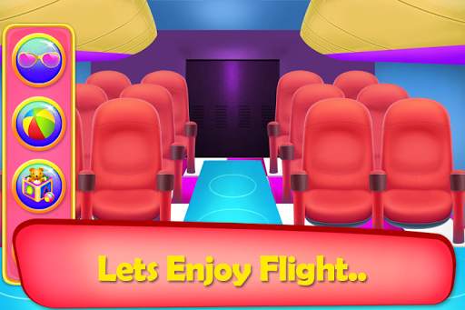 Airport Manager Flying Girls Aeroplane kids Game screenshot 7