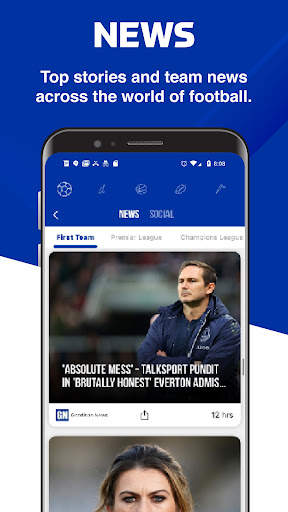 The Toffees - Live Scores screenshot 1