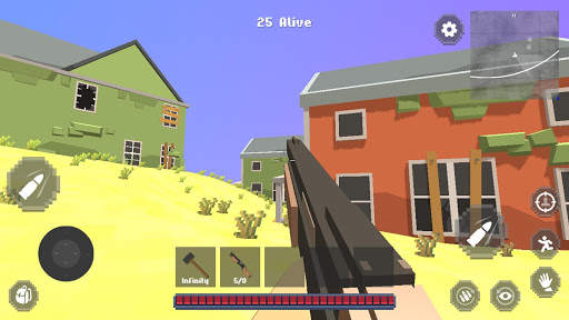Pixel Gun Mobile Shooter: BATTLE ROYALE Simulator screenshot 6