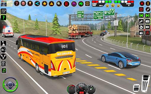 Bus Driving Games: City Coach screenshot 4