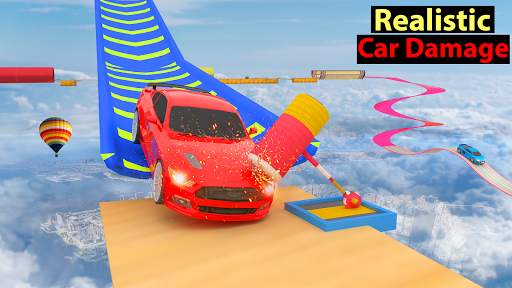 Mega Ramp GT Car Racing Stunts : Impossible Track screenshot 4