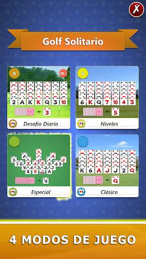 Golf Solitario screenshot 2