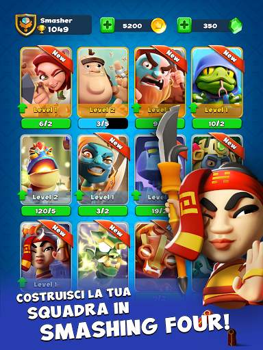 Smashing Four: PvP Eroe urto screenshot 9