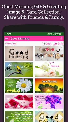 Good Morning GIF & Greetings  Collection скриншот 6