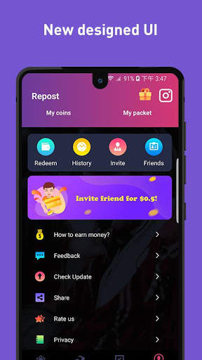 Repost Elf Pro - Repost & Download, Videostatus screenshot 4