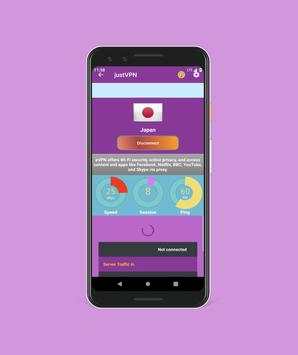 justVPN - Free VPN screenshot 5