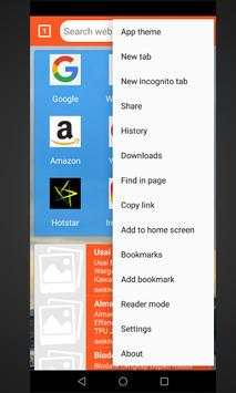 Mighty Browser screenshot 1