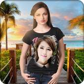 Girl T-Shirt Photo Frame 1.1