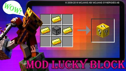 Mod Lucky Block PE screenshot 1
