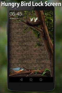 Hungry Bird Lock Screen screenshot 3
