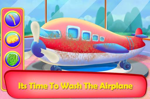 Airport Manager Flying Girls Aeroplane kids Game screenshot 4