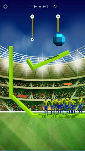 Cut Rope Swing Soccer: 2020 Games screenshot 2