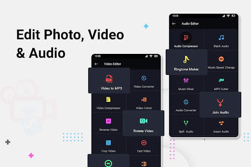 Edit Photo, Video & Audio screenshot 1
