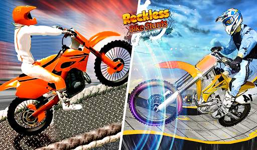 3D Bike Stunt Race - Mega Ramp Stunts Games स्क्रीनशॉट 11