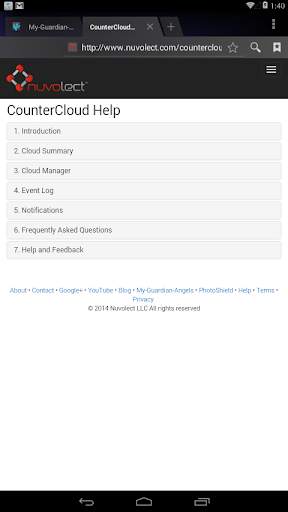 Anti-Cloud, Anti-Snooping App screenshot 9
