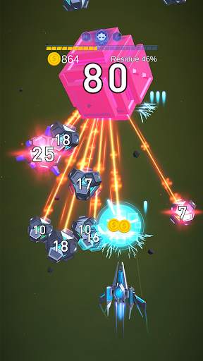 Dust Settle 3D - Galaxy Attack screenshot 3