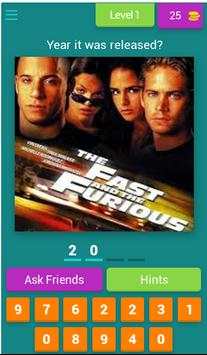 Fast and Furious Quiz screenshot 1