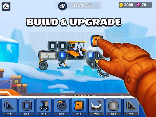 Rovercraft 2 Race a space car screenshot 9
