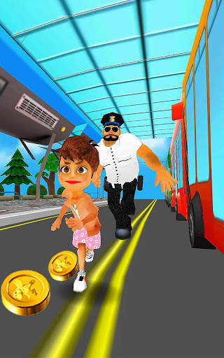 Subway Baby Run - Endless Runner Game 3D Adventure screenshot 11