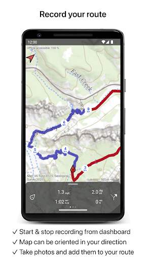 Topo GPS screenshot 3
