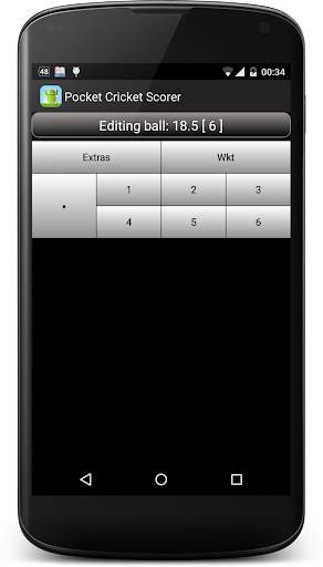 Pocket Cricket Scorer - Paid screenshot 3