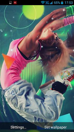 Dancing Girls Live Wallpaper screenshot 3