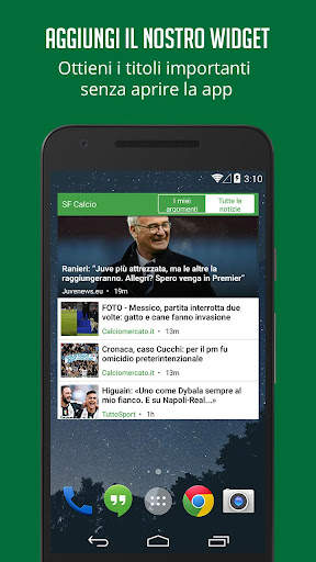 Notizie e Risultati di Calcio screenshot 6