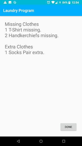 Laundry Record. скриншот 3