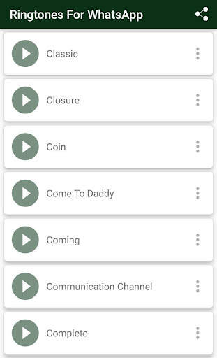 Ringtones For Whatsapp screenshot 3
