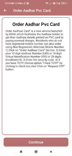 Aadhar Card – Check Aadhar Status, Download Aadhar screenshot 3