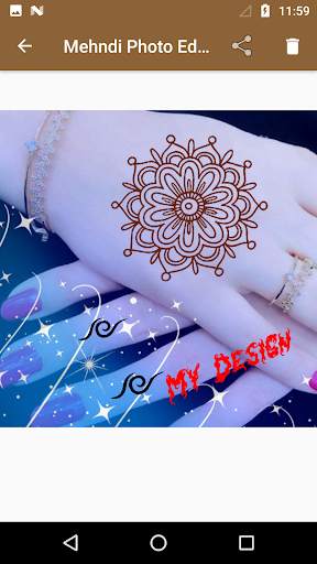 Mehndi Design Photo Editor screenshot 10