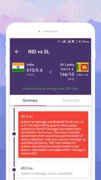 Live Cricket Score - IPL 2018 Schedule screenshot 3