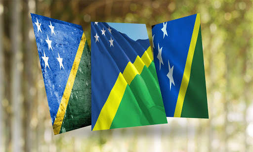 Solomon Islands Flag Wallpaper screenshot 1