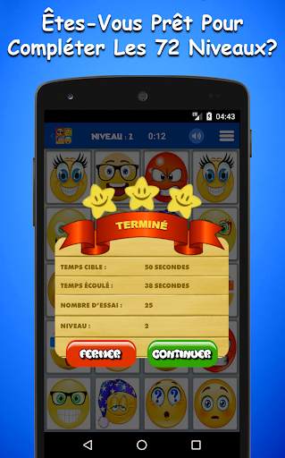 Jeu De Mémoire d’Emojis Pour Enfants screenshot 4