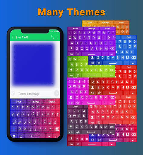 Persian keyboard - Farsi keyboard screenshot 2