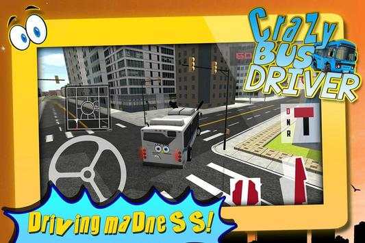 Crazy Bus Driver 3D Simulator screenshot 11