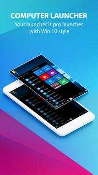Computer launcher Pro –Launcher for win 10 themes screenshot 1