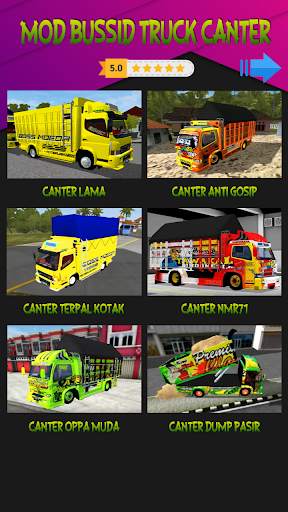 Download Mod Bussid Truck Canter screenshot 3