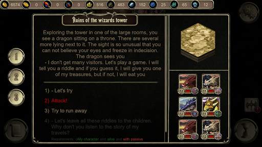 Grim wanderings 2: RPG screenshot 4