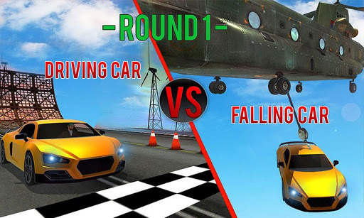 Falling Car VS Driving Car: Drag Racing Rivals PRO screenshot 2