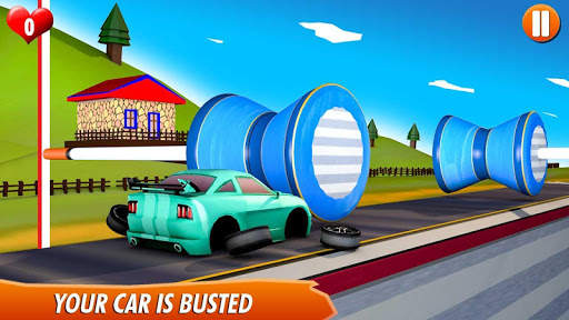 Fun Car Obstacle Course 2020:  screenshot 3