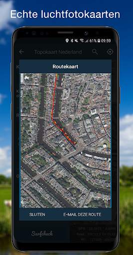Topographical app, GPS Tracker - the Netherlands screenshot 4