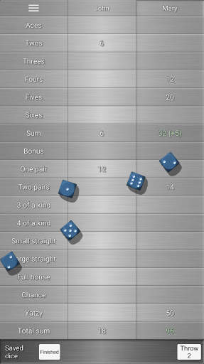 Yatzy Protocol & Game screenshot 1
