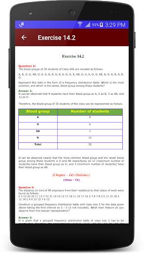 9th Class Maths Solutions - CBSE screenshot 5