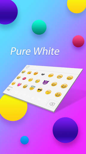 Pure White Keyboard screenshot 3