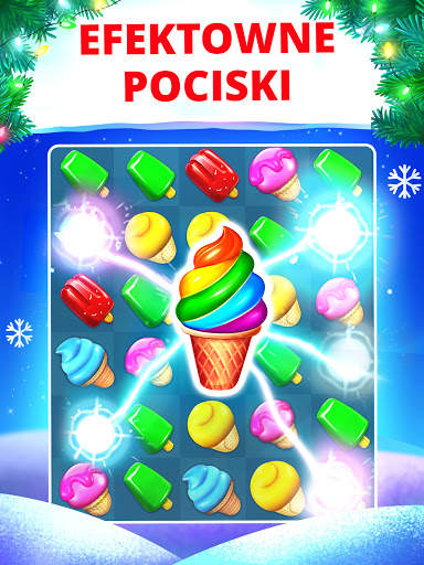 Ice Cream Paradise: Dopasuj 3 screenshot 11