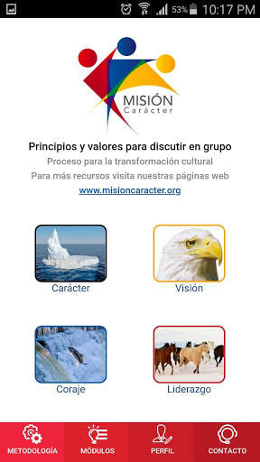 Misión Carácter Free screenshot 1