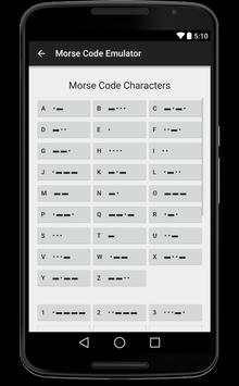 Morse Code Text Sound & Light screenshot 9
