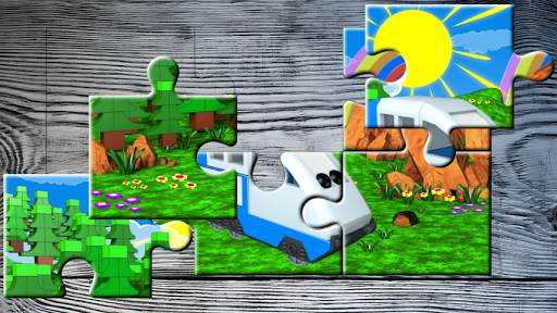 Happy Train Jigsaw Puzzle: Train games screenshot 5