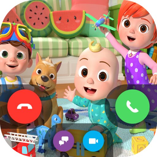 Coco Melon Call-Fake video call and chat Coco icon